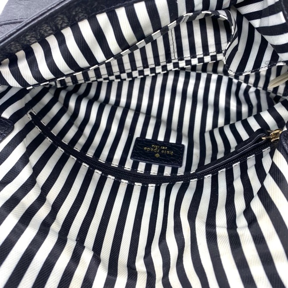 Kate Spade Southport Avenue Mini Maria Handbag Black Leather Bag - Picture 12 of 15